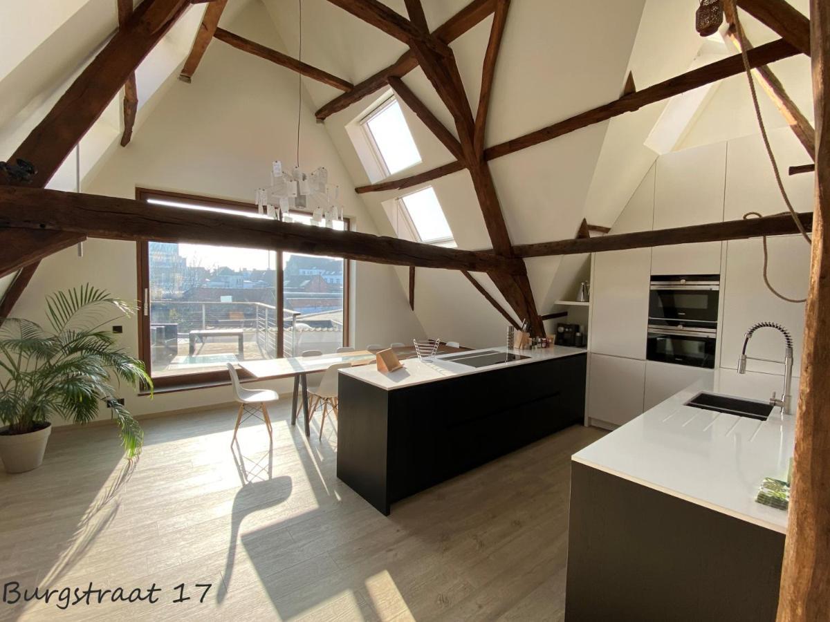Burgstraat 17 Apartment In Exclusive Patrician House In Medieval ヘント エクステリア 写真
